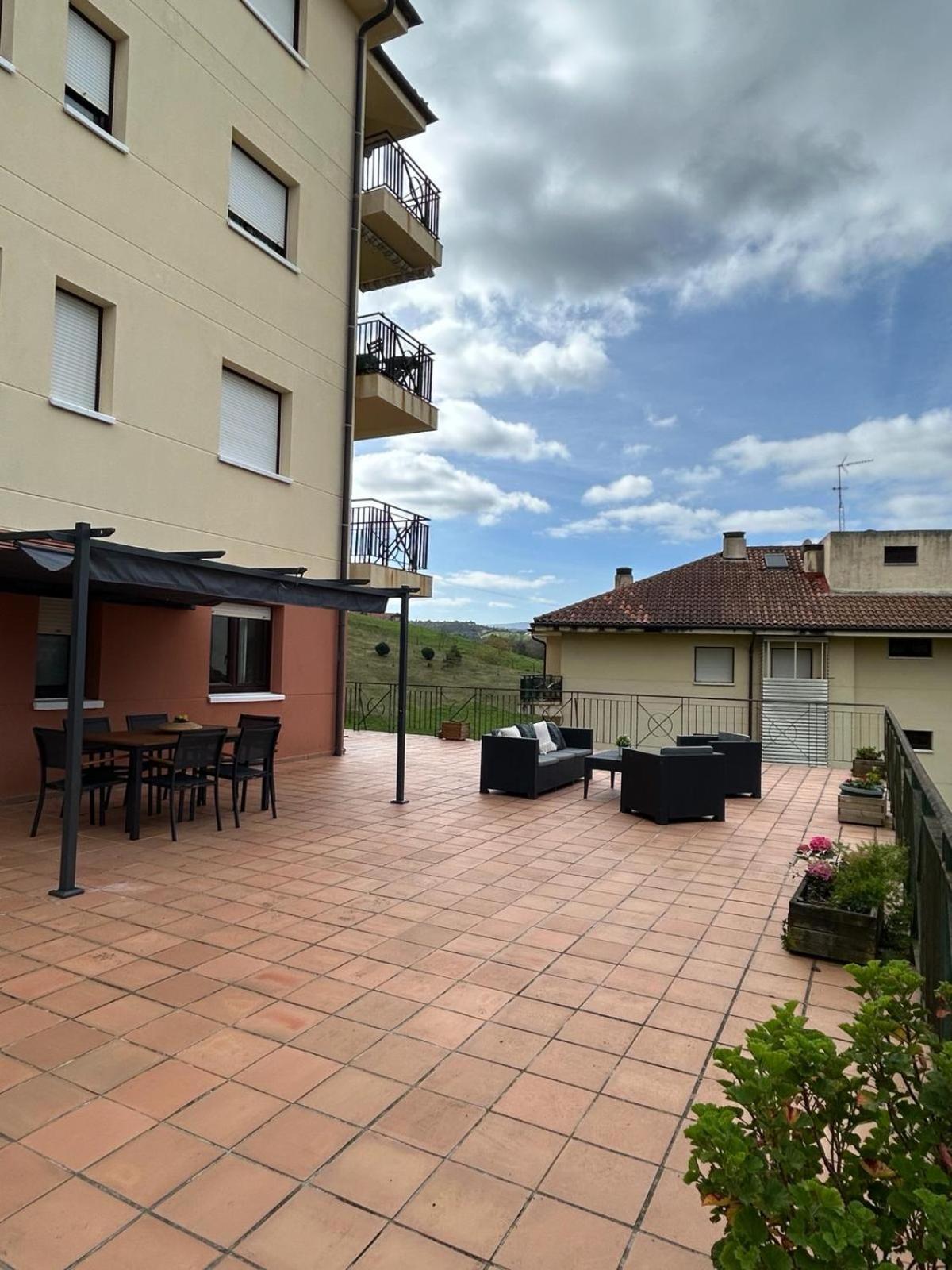 La Terraza Apartment Comillas Bagian luar foto